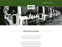 Tablet Screenshot of cockeys.com
